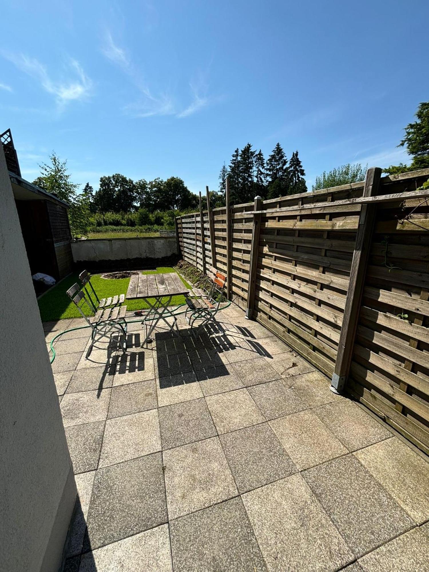 Erdgeschosswohnung Neben Schloss Blutenburg Mit Privatem Garten Munique Exterior foto